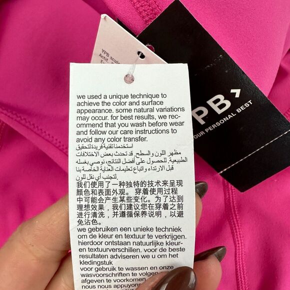 NWT YPB Abercrombie Pink SculptLUX Active Mini Dress Built In Shorts Stretch XXS - Picture 11 of 16